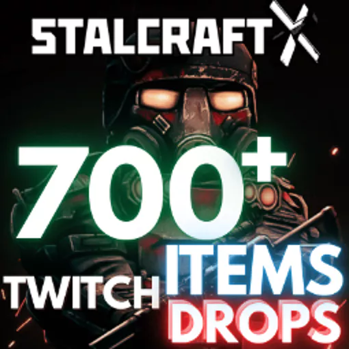 STALCRAFT 16 items 👑 717 CASES + DEAGLE + SCAR-L + CAMOS + BULLETS + Gifts | TWITCH DROPS