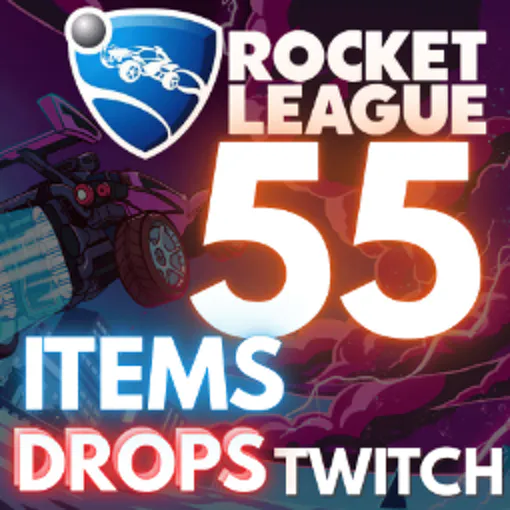 55 ITEMS RLCS 2025 ⚡️ Import Drop Very Rare Exotic Noir Chat 🟡⚪ Twitch Drops Rocket League