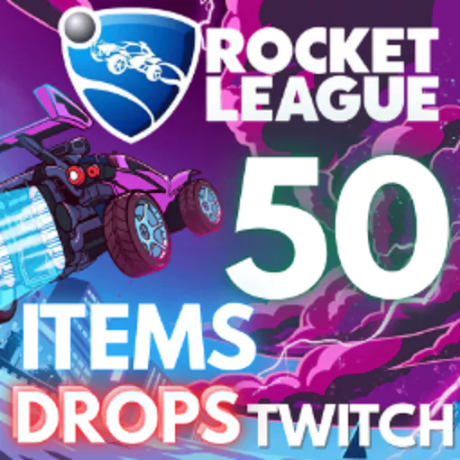 Rocket League ⚡️ 50 ITEMS RLCS Open 3 💜 3 IMPORT + 3 VERY RARE + 3 EXOTIC + 10 Painted Drops and OTHERS 🔷 Twitch Drops