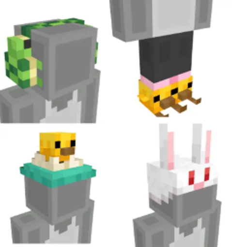 Turtle Tunes 🐢 + Bunny Beanie 🐇 + Hatchling Hat 🎩 + Baby Chick Slippers 🐔 4 Minecraft Skins ⛏ - Prime Gaming Drop Code Key