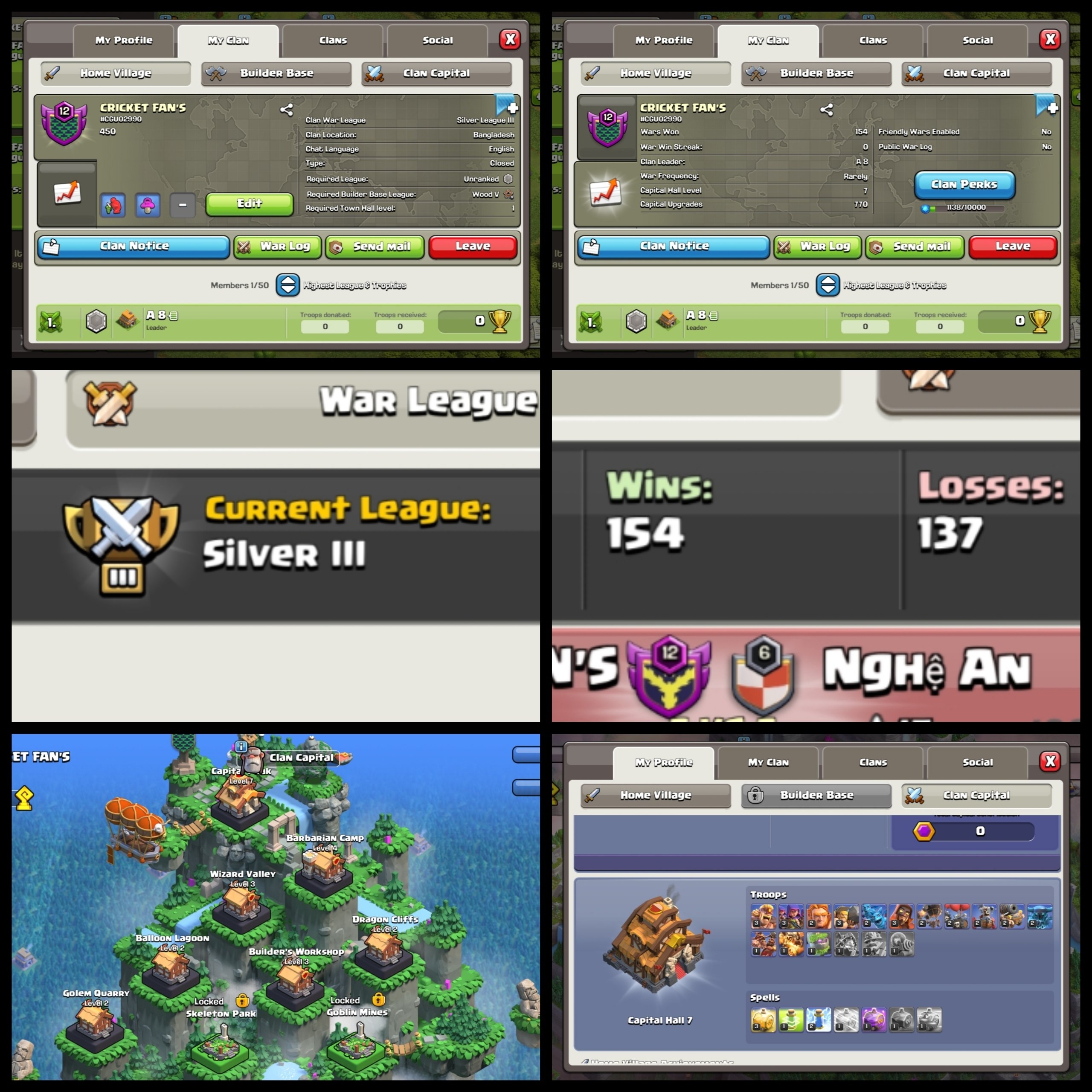 Level: 12 - Name: Cricket Fans - League: Silver 3 - Positive War Log - CP: 07 - Premium English Name-169
