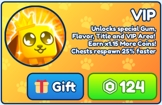 Bubble Gum Simulator INFINITY > Vip [249R]