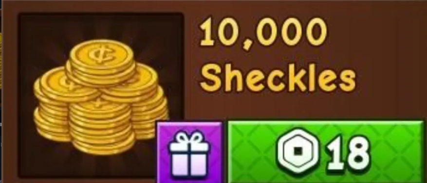 🪙 10K COIN SHECKLES | GROW A GARDEN 2🪙
