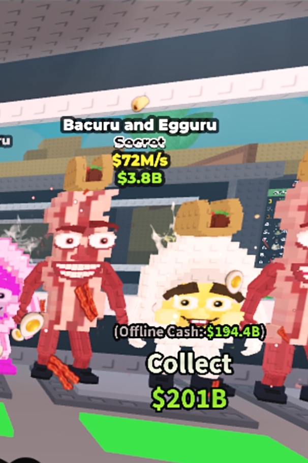 Taco Bacuru and Egguru 72M/s