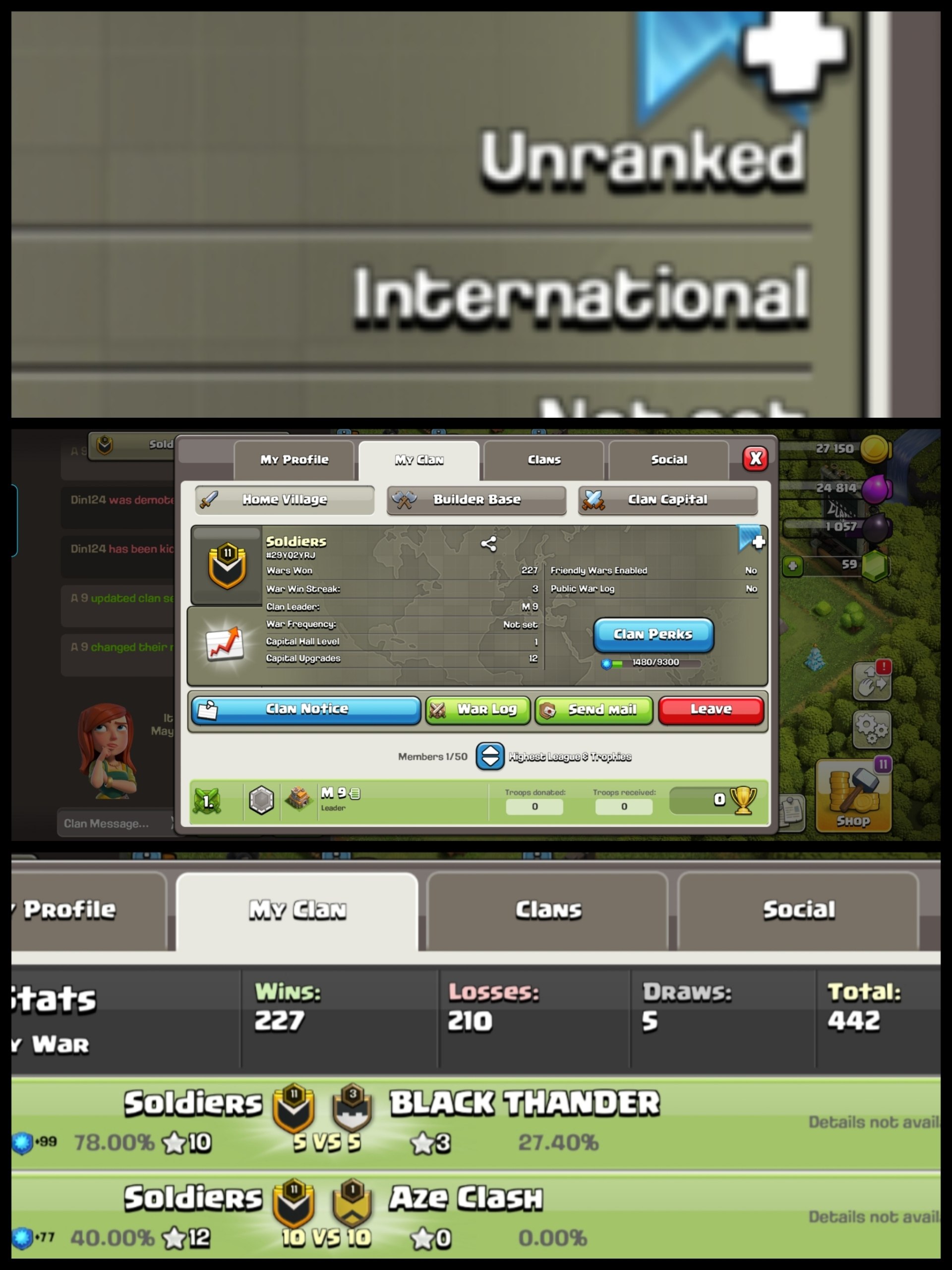 Level: 11 - Name: Soldiers - Premium League: Unranked - Positive War Log - Premium Single English Name - No. 146