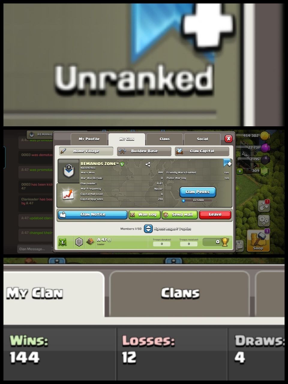 [World Rarest] [12:1 War Win Ratio] - Level: 8 - Name: - Rare League: UNRANKED - CP:04 - Rare & Premium English Name - No. 183