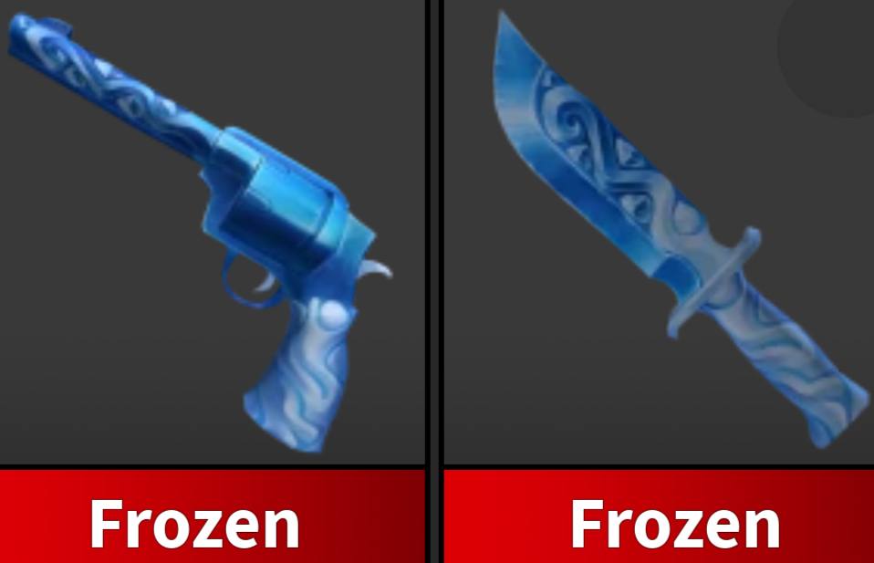 ⚡ FROZEN SET (KNIFE & GUN) ⚡ INSTANT DELIVERY
