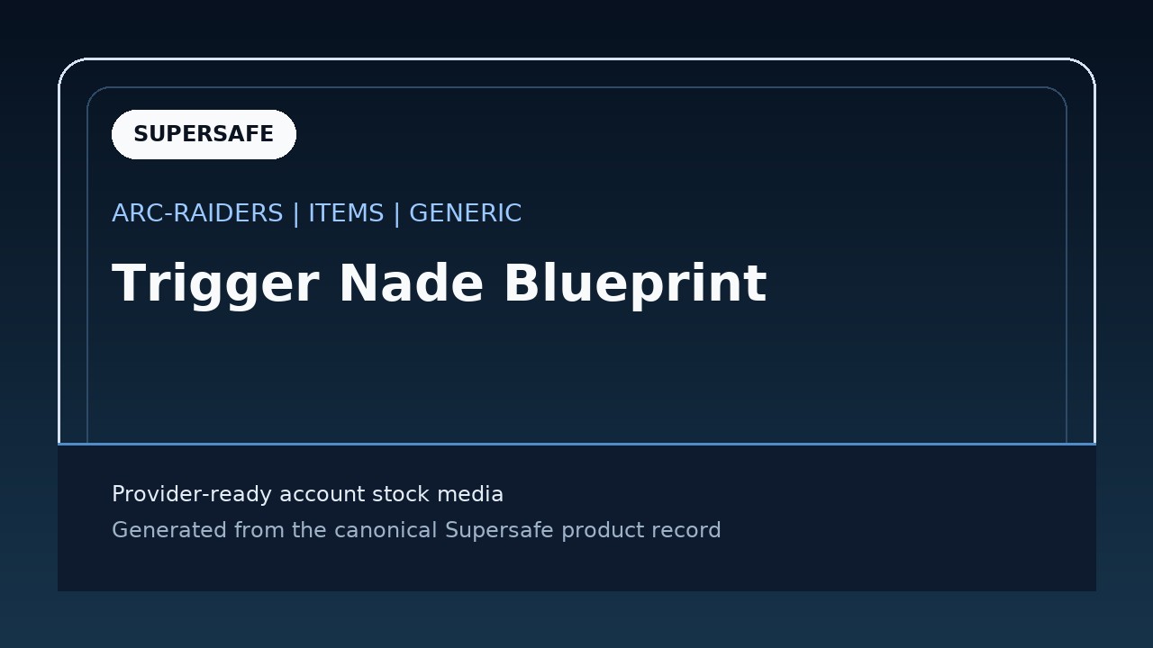 Trigger Nade Blueprint