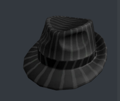 Pinstripe Fedora