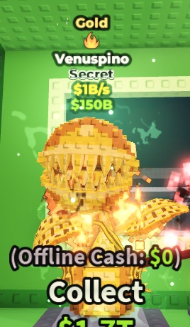 FAST RESPONSE | Gold Venuspino $1B/s (Fire Traits) | 1000% SAFE 🔒 #2481