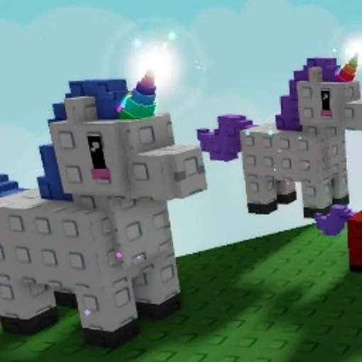 🦄 Rainbow Unicorn + 1x Big Unicorn (SUPER RARE) BUNDLE