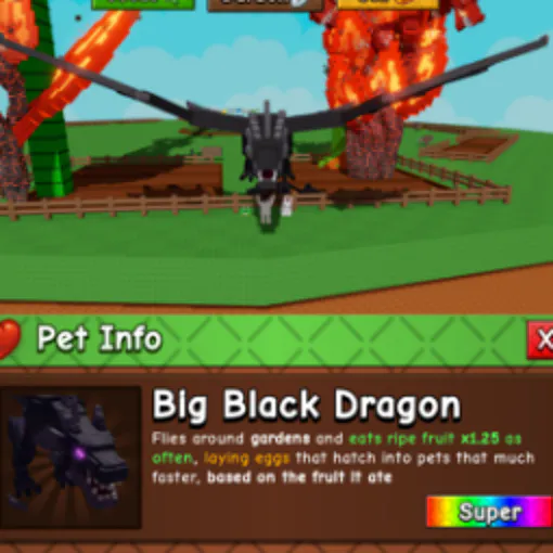 Big Black Dragon | Super RARE