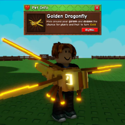 Golden Dragonfly