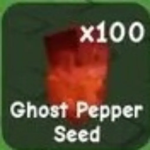 Ghost Pepper Seed 100x