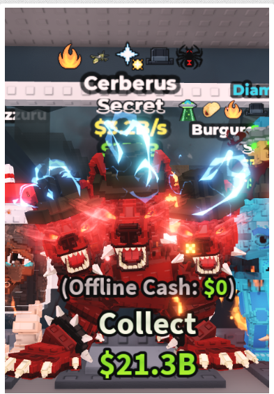 CERBERUS (3.2B/S) – 5 TRAITS – SECRET – STEAL A BRAINROT – FAST DELIVERY & TRUSTED #U6OA1X