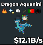 💎 Dragon Aquanini 💎 ⚡12.1B/S ⚡ 🚀 Very Fast Delivery 🚀Trait Portugal