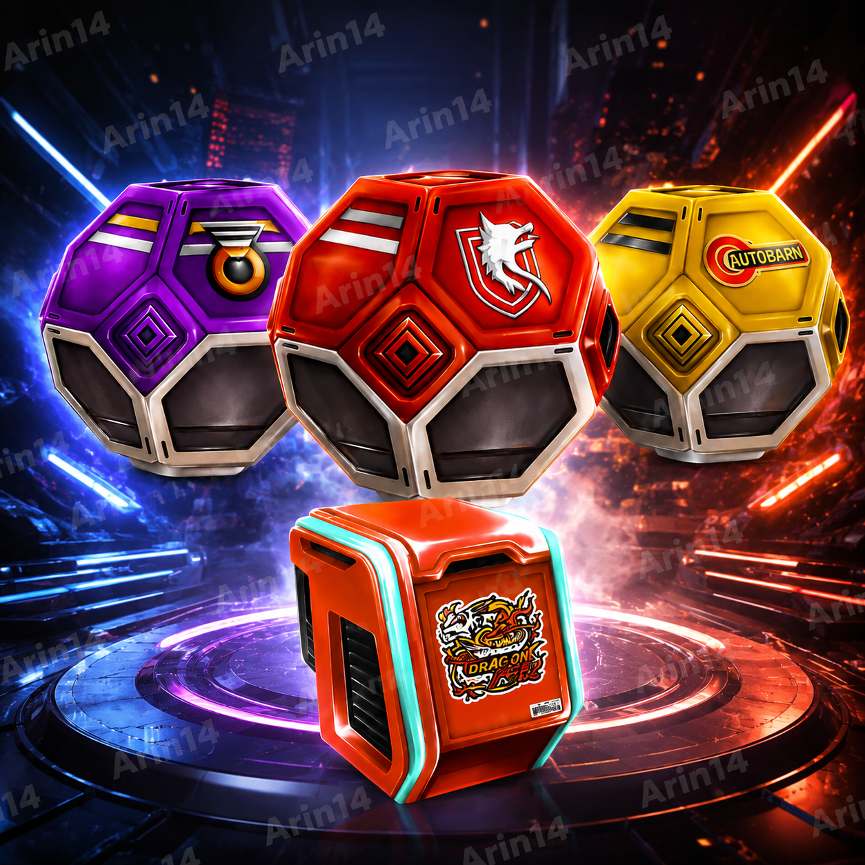 🌀RLCS 2025×33🔸Inferno Drop x2🌀[11 Exotic + 11 Import + 11 Very Rare]🌀