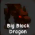 Rainbow Big Black Dragon