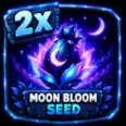 2x🌙Moon Bloom Seed 🌙 HandFarm & Safe🌙