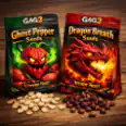 ⚡[Dragon Breath Seed + Ghost pepper Seed ] 100% SAFE AND HAND FARM ⚡