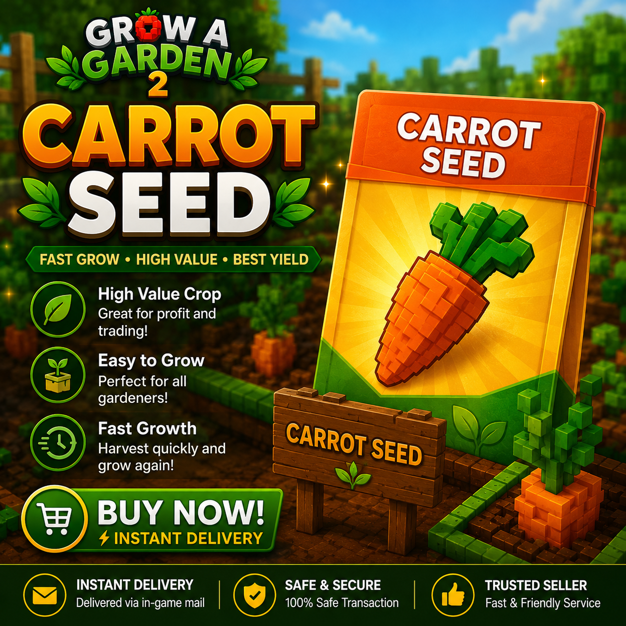 🥕Carrot Seed 100K