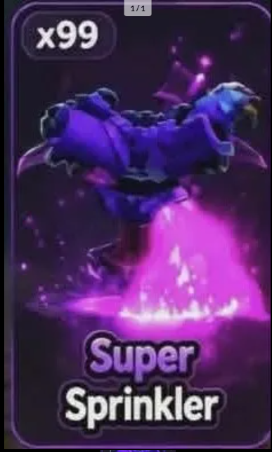 x1 Super Sprinkler🔥