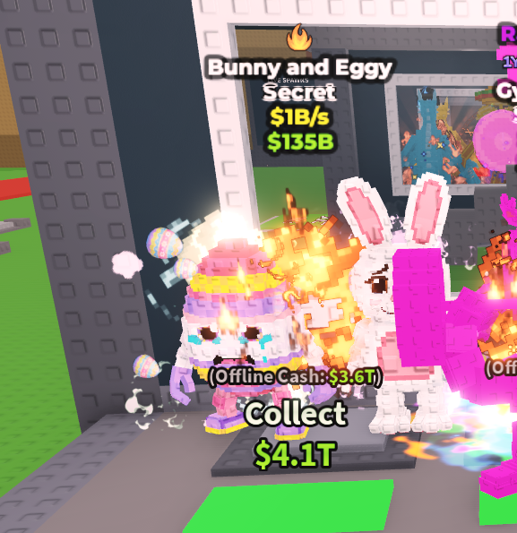 Bunny And Eggy 1b/s with Fire Trait ❄️ Fast Delivery ❄️