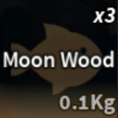 3x Moon Wood - Celestial rod Material (#yudi)