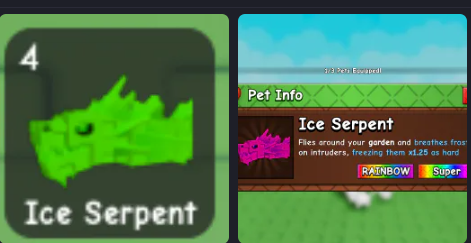 Rainbow Ice Serpent