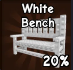 ✨📦 Get Props📦 |🪑White Bench🪑 |🌱 [Grow a Garden 2️⃣] 🌱| ⚡Instant Delivery 🚚|✅ Safe trade✅ ✨ ⚜️GAG2️⃣⚜️