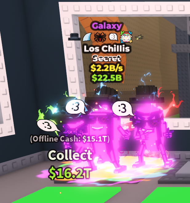 Galaxy Los Chillis 2.2b/s With good Trait ❄️ Fast Delivery ❄️