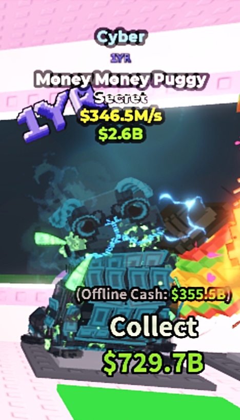 Cyber Money Money Puggy 346.5M/s