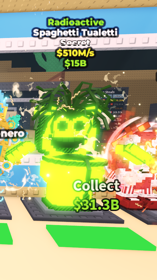 Spaghetti Tualetti Radioactive 510M/s | Steal a brainrot