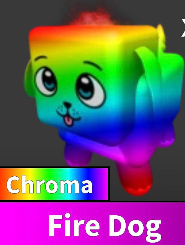 FIRE DOG PET ⚡ CHROMA ⚡ INSTANT DELIVERY 🚚
