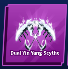 Dual Yin Yang Scythe