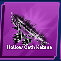 Hollow Oath Katana