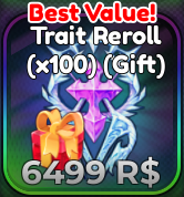 Anime Crusaders > Trait Reroll x100 [6499R]