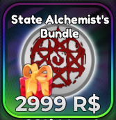 Anime Crusaders > State Alchemist's Bundle [2999R]