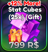 Anime Crusaders > Stat Cubes 25x [799R]