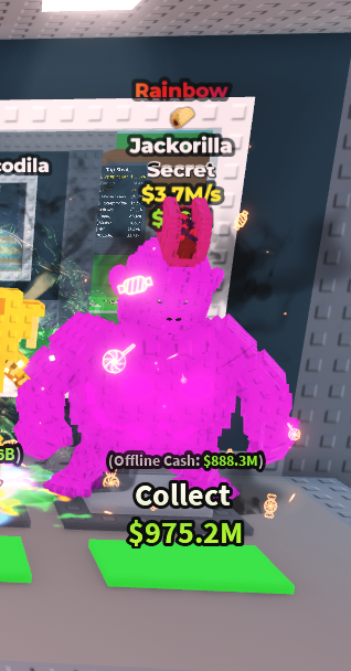 [ Secret ] Rainbow Jackorilla With Taco Trait 3.7M/Sec | Ready Unit✅ | INSTANT DELIVERY✅