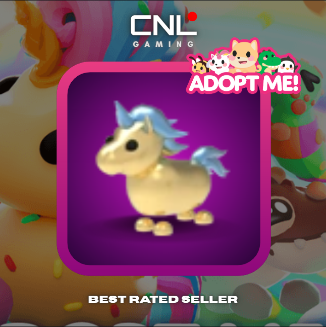 Adopt Me > Golden Unicorn > NR