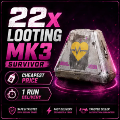 🔥 22x Looting MK3 Survivor | Cheapest Bundle | Delivered in 1 Run 🔥