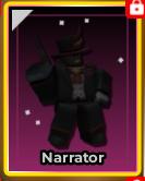 Tower Defense Simulator - Narrator Crook Boss【Skins】【1199R】