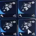 50 Advanced Mechanical Components + 50 medium gun parts + 100 mechanical component
