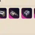 3*matriarch reactor, 3*Queen React, 3*Bombardier Cell, 3*Assessor Matrix, 3*Turbine Compressor, 3*Rocketeer Part, 3*Leaper Pulse Unit, 3*Basrion Cell, 3*Vaporiz