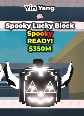 SPOOKY Lucky Block YINYANG WITH 1 TRAITS 350 M (COLLECTOR RARE)