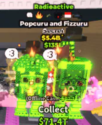 Popcuru and Fizzuru RADIOACTIVE 5.9B/s