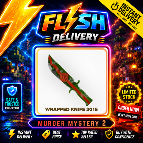 WRAPPED KNIFE 2015 - MURDER MYSTERY 2 / MM2