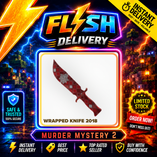 WRAPPED KNIFE 2018 - MURDER MYSTERY 2 / MM2