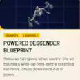 1*Powered Descender blueprint fast delivery (PC/PS/Xbox)